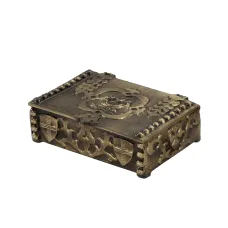 Бронзова шкатулка Геральдика Virtus Weapons 14 x 9 х 5 см (1353vi)