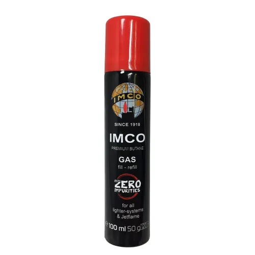 Витратні матеріали та аксесуари Газ для запальничок IMCO Premium Butane Gas 100 ml (IM1800301)