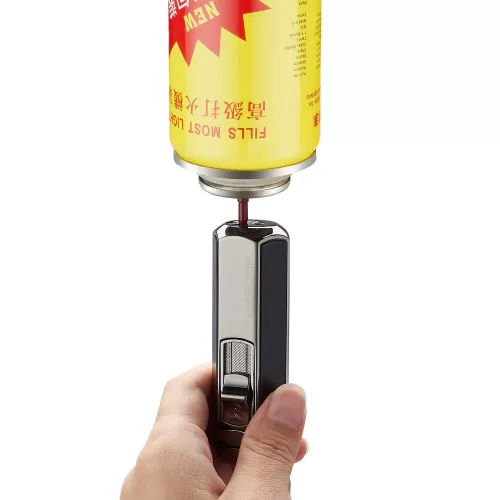 Газові запальнички Газова запальничка 4 турбо Silver Match ROME метал, темний лід (40674357DRI)