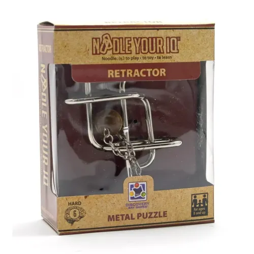 Класичні Головоломка металева на підставці "Кулька на ланцюжку" 11х13,5х5 см (DN25208)