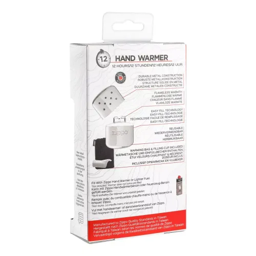 Туристичні грілки Каталітична бензинова грілка для рук на 12 год Zippo HAND WARMER старовинне золото (2007109)