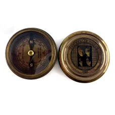 Компас бронзовий "Beatles" Brass Beatles Compass d-6,h-2 см (DN26575A)