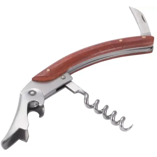 Все для алкогольних напоїв Набір сомельє на 3 предмети у футлярі з еко-шкіри, чорний (DN18894A)