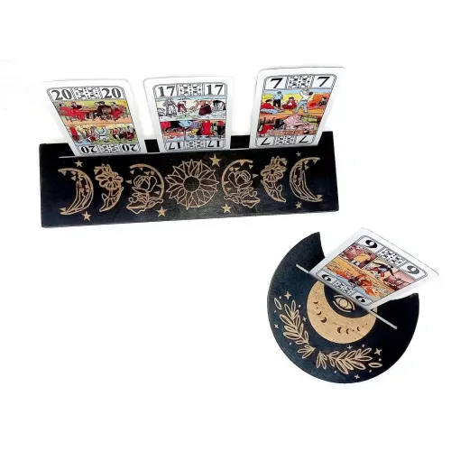 Карти Таро Підставки під карти Таро квіти DUKE Чорна (DN34599)