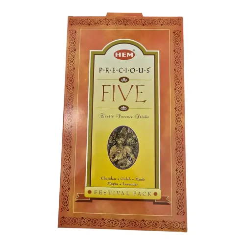 Набори пахощів Подарунковий набір пахощів HEM Precious Five, 5 ароматів, палочки HEXA по 20 шт (DN36543)