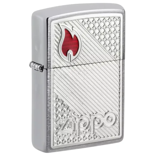 Бензинові запальнички Запальничка бензинова Zippo 200 Tiles Emblem (48126)