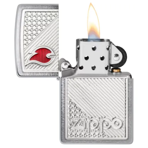 Бензинові запальнички Запальничка бензинова Zippo 200 Tiles Emblem (48126)