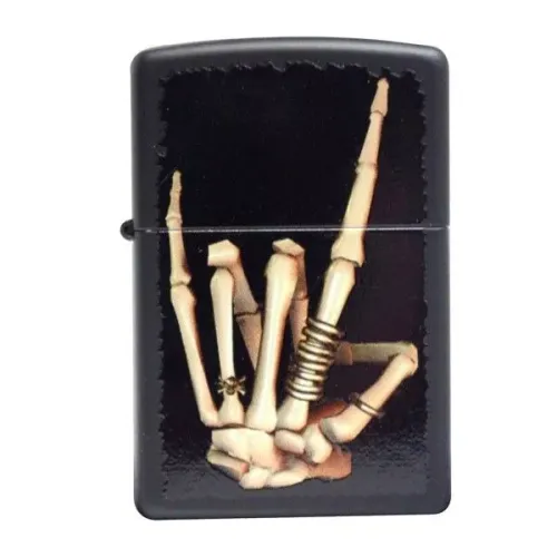 Бензиновые зажигалки Зажигалка бензиновая Zippo Heavy Metal Salute (28438) Бензиновые зажигалки Зажигалка бензиновая Zippo Heavy Metal Salute (28438)