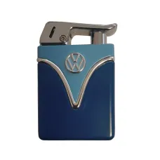 Зажигалка газовая пьезо Licences VW Metal Lighter Tank Сине-голубая (40610129BLU)