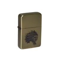 Запальничка бензинова STAR ROACH Золотистий (23594STAR)