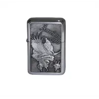 Запальничка бензинова STAR Срібляста (23596STAR)