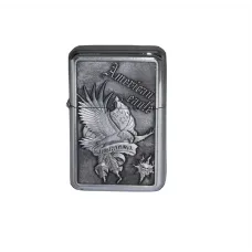 Зажигалка бензиновая STAR Серебристая (23596STAR)