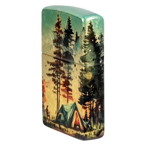 Бензиновые зажигалки Зажигалка бензиновая Zippo Camping Design (46263)