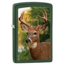 Запальничка бензинова "ZIPPO" Deer Green Matte (28471)