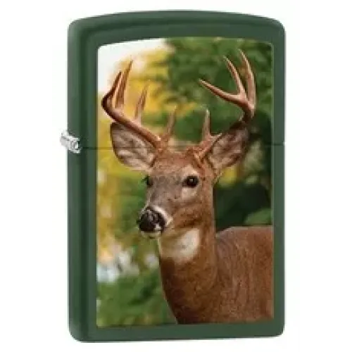 Бензинові запальнички Запальничка бензинова "ZIPPO" Deer Green Matte (28471) Бензинові запальнички Запальничка бензинова "ZIPPO" Deer Green Matte (28471)