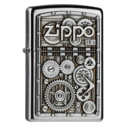 Бензиновые зажигалки Зажигалка бензиновая Zippo Gear Wheels (2004497)