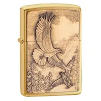 Зажигалка бензиновая Zippo Where Eagless Dare (20854)