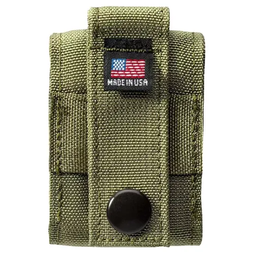 Бензинові запальнички Запальничка із чохлом Zippo 236 Blk Crackle Ltr Tactical Pouch OD Green GS (49400)