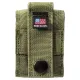 Бензинові запальнички Запальничка із чохлом Zippo 236 Blk Crackle Ltr Tactical Pouch OD Green GS (49400)