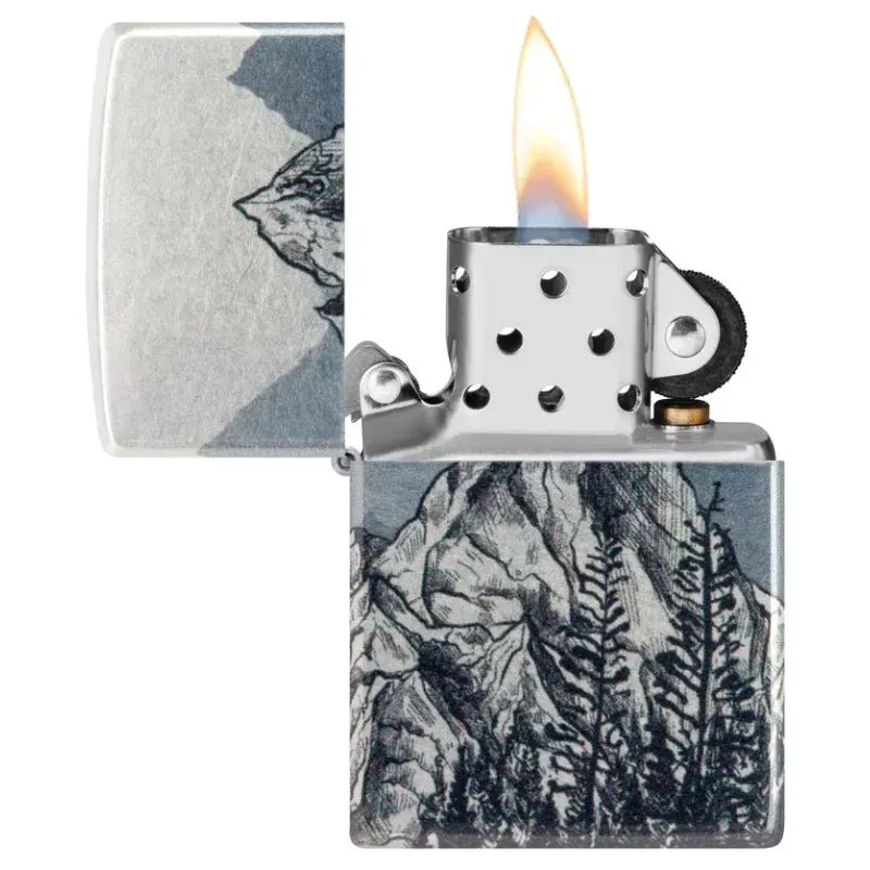 Запальничка бензинова "ZIPPO" Mountains Sketch Design (46280)