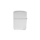 Серебряная бензиновая зажигалка Zippo 24 Silver 1941 Replica Hand Satin Sterling (24)