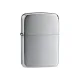 Серебряная бензиновая зажигалка Zippo 24 Silver 1941 Replica Hand Satin Sterling (24)