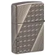 Зажигалка армированная бензиновая ZIPPO Armor® Black Ice® MultiCut Photo Image 360 Elegant Dots Design, черный лед (46812)