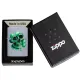 Зажигалка бензиновая Zippo Lucky Skull Серебристая (49260)