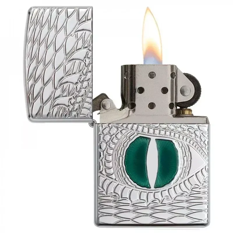 Запальничка бензинова армована ZIPPO Armor® High Polish Chrome Dragon Eye (28807)
