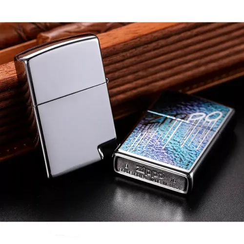 Зажигалка бензиновая ZIPPO Fuzion Liquid Logo (29097)