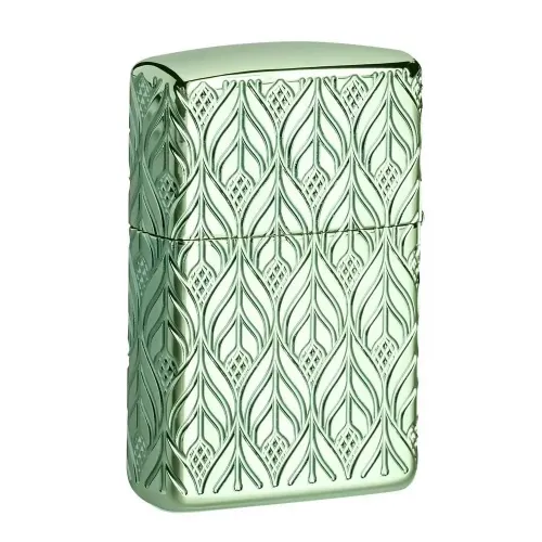 Зажигалка бензиновая Zippo Armor HP Green Elegant Dragon (49054)