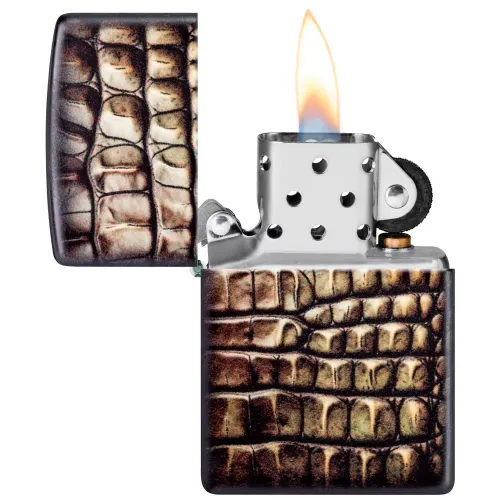 Зажигалка бензиновая Zippo Alligator Skin Design (49352)