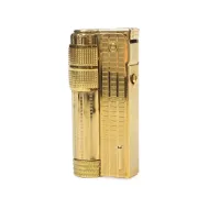 Зажигалка бензиновая IMCO Super 6700 Triplex Brass gold with E/T золотистая (IM1800025)