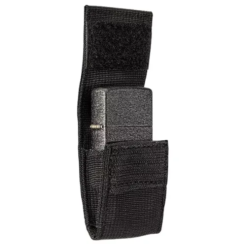 Зажигалка с чехлом Zippo 236 Blk Crackle Ltr Tactical Pouch OD Black GS (49402)