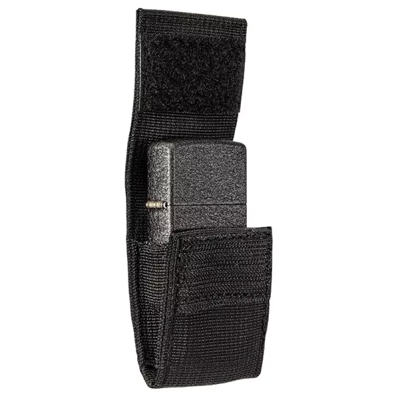 Зажигалка с чехлом Zippo 236 Blk Crackle Ltr Tactical Pouch OD Black GS (49402)