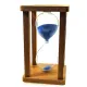 Песочные часы в бамбуке на 20 минут Эйфелева башня Синий песок (DN29765)