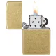 Запальничка бензинова Zippo Regular Street Brass Золотиста (48267)