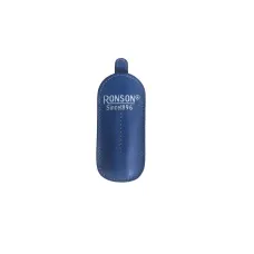 Чехол выдвижной для узкой зажигалки Ronson натуральная кожа, синий (RTG100)