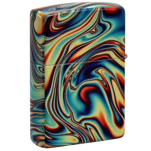 Зажигалка бензиновая Zippo Colorful Swirl Pattern (48612)