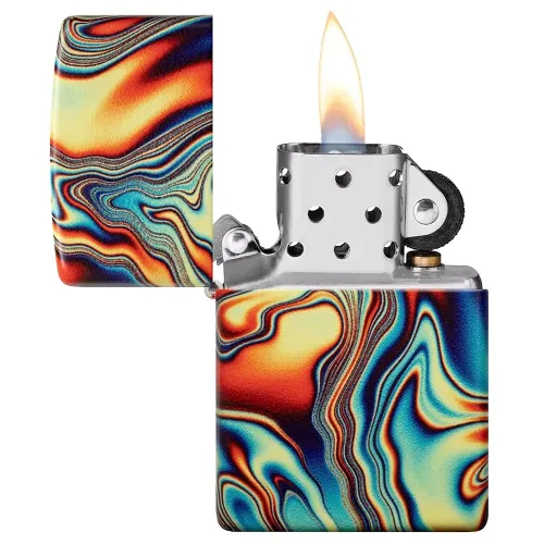 Зажигалка бензиновая Zippo Colorful Swirl Pattern (48612)