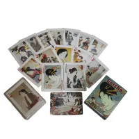 Карты игральные атласные покерные Duke Geisha 54 листа 88х63 мм (DN25239)