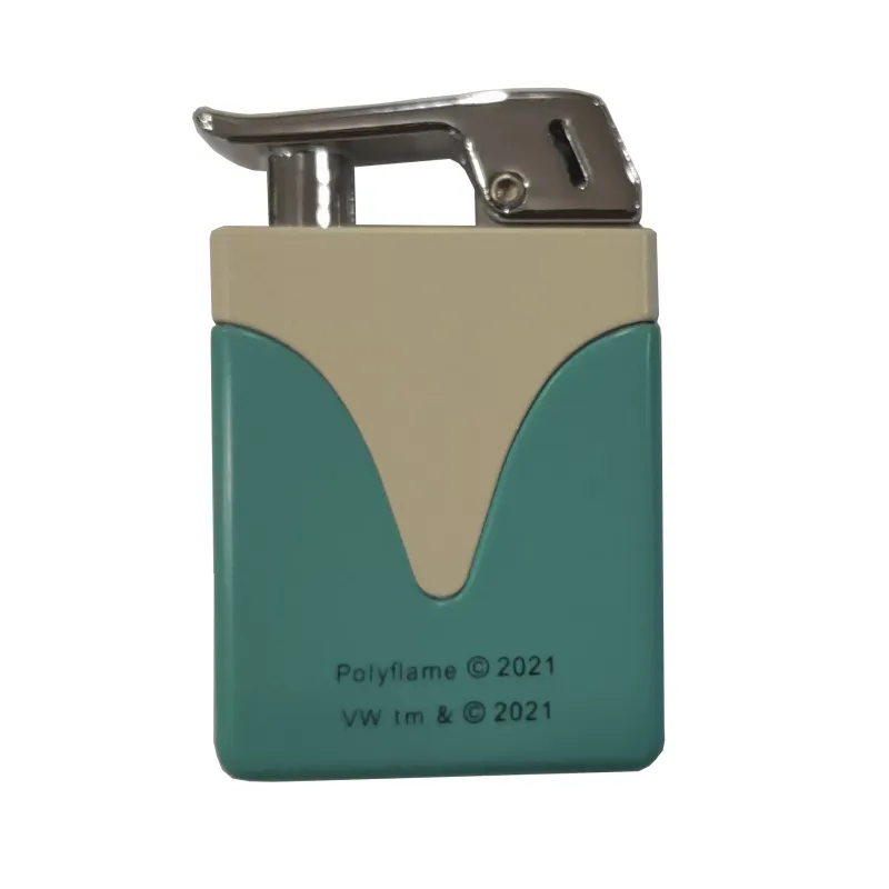 Запальничка газова п'єзо Licences VW Metal Lighter Tank Жовто-блакитна (40610129YEBLU)