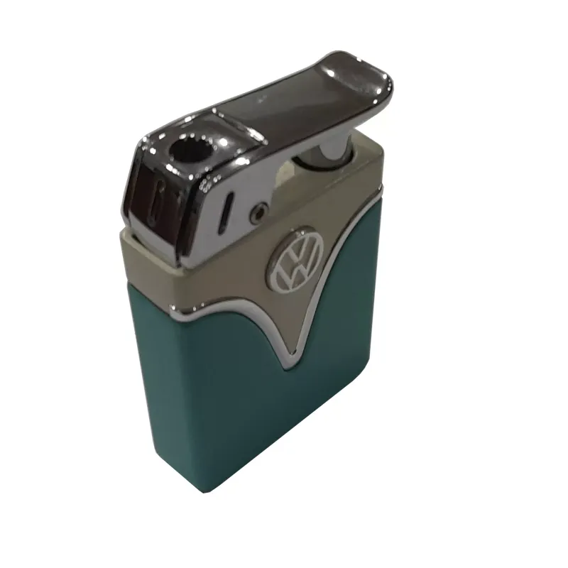 Запальничка газова п'єзо Licences VW Metal Lighter Tank Жовто-блакитна (40610129YEBLU)