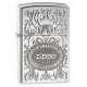 Зажигалка бензиновая Zippo AMERICAN CLAS High Polish Chrome (24751)