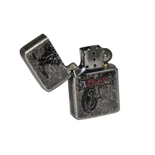 Бензинові запальнички Бензинова запальничка Star у подарунковій упаковці (23563STAR)