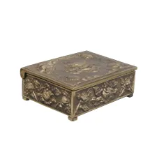 Бронзова шкатулка Троянди Virtus Roses 12 х 9 х 4 см (1355vi)