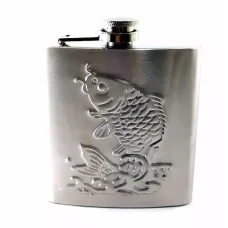 Фляга None Рибальська 170 мл Срібляста (DN32857)