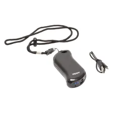 Грілка для рук USB до 9 годин+ Power Bank 5200 mAh ZIPPO Heatbank, індикатор заряду та нагріву, чорна, картонна упаковка (2007340)