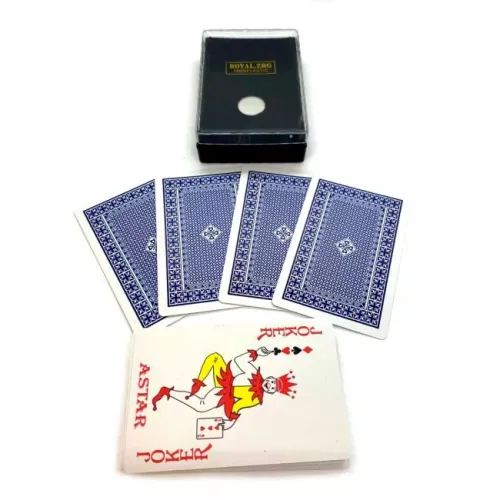 Игральные карты Карты игральные DUKE Royal Синяя рубашка (DN34727BL)