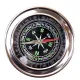 Компаси, лупи Компас "Вірний шлях" метал, діаметр 60мм сріблястий (DN25426)